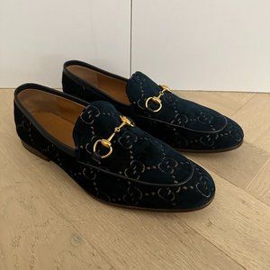 MEN'S GUCCI JORDAAN GG VELVET LOAFER